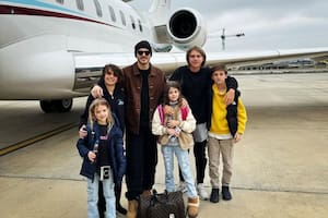 Después de seis meses distanciados, el jugador del Galatasaray volvió a pasar tiempo de calidad con todos sus hijos