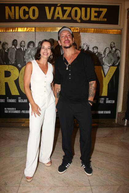 Después de sus vacaciones en pareja en Miami, Nico Vázquez y Dai Fernández volvieron a la carga con el reestreno de Rocky en el teatro Lola Membrives
