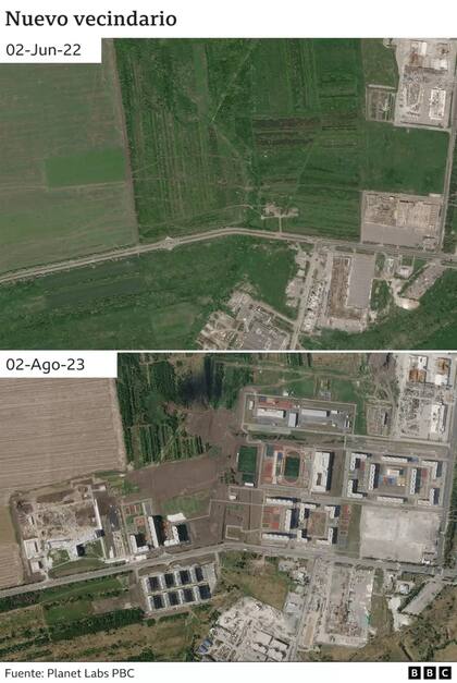 Después de un año se pueden ver múltiples rascacielos construidos en barrios ya existentes de la ciudad.