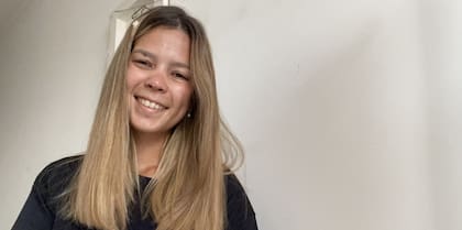 Después de una larga rehabilitación, Jazmín pudo volver a sonreír.