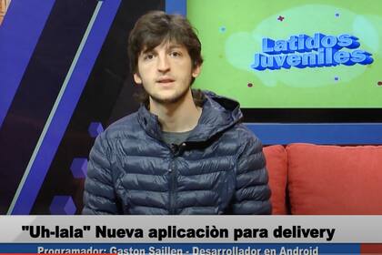 Después de una serie de proyectos locales, Saillén creó una aplicación de delivery para ayudar a los comercios de Luque, su pueblo natal en Córdoba