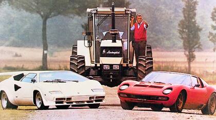 Despues de vender sus empresas, Ferruccio Lamborghini se retiró a su finca "La Fiorita", junto al lago Trasimeno, en Umbría, Italia.