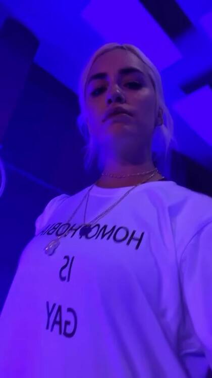 Después del beso que protagonizó en las últimas horas, Lali dejó un mensaje en sus redes sociales