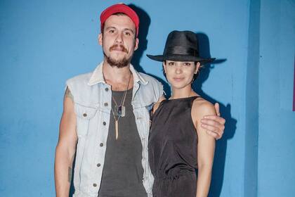 Después del recital, la pareja posó para las cámaras