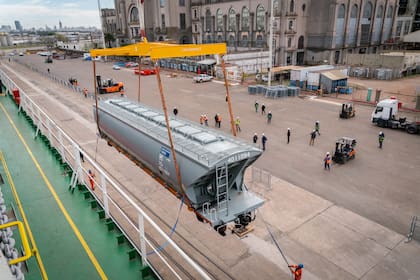Destacaron que el acuerdo con Belgrano Cargas forma parte de una estrategia más amplia para potenciar el transporte ferroviario de granos