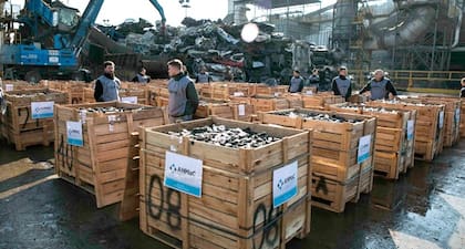 Destrucción de armas por parte de la ANMaC