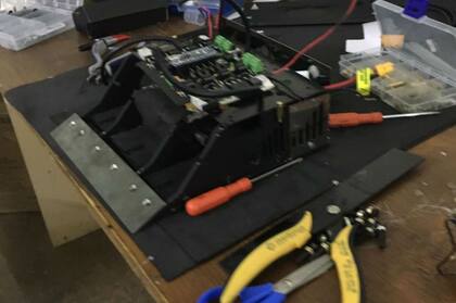 Destruck, el robot en el que trabaja Quinteros