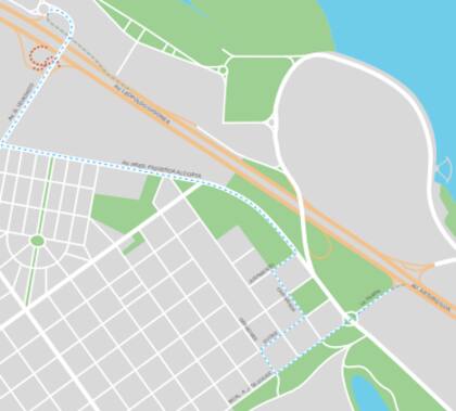 Desvíos Puente Labruna.