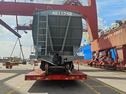 Detallaron que, mediante este convenio, las cerealeras abonaron fletes por adelantado, lo que permitió lanzar la Licitación Nacional e Internacional 20/2023, proceso licitatorio que ganó la empresa China CMEC