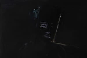 Detalle de "Autorretrato", de Juan José Cambre