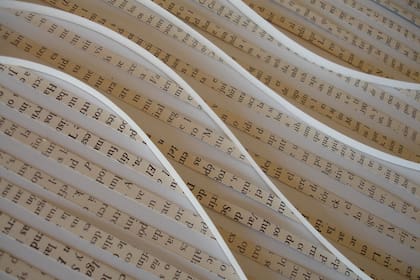 Detalle de ‘Caminos’, otra de las obras de Solange