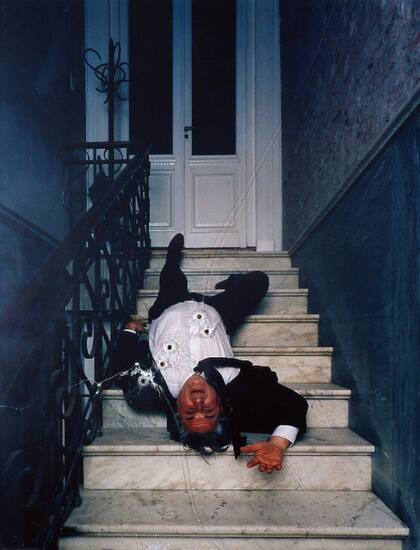 Detalle de Kriminal (1998), exhibida en la última edición de BAphoto Live