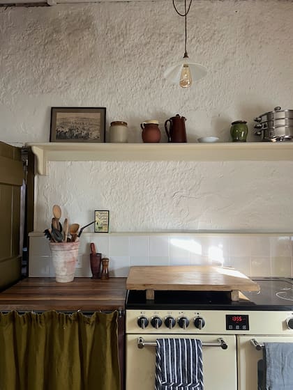 Detalle de la cocina.