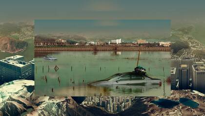 Detalle de La laguna, obra de Felicity Hammond en colaboración con Google Arts & Culture