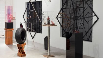 Detalle de la muestra de Diego Bianchi en el Museo de Arte Moderno de Buenos Aires