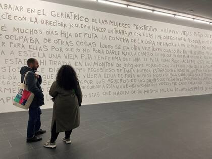 Detalle de la obra Boceto para un fracasado proyecto (2011/24), en CA2M