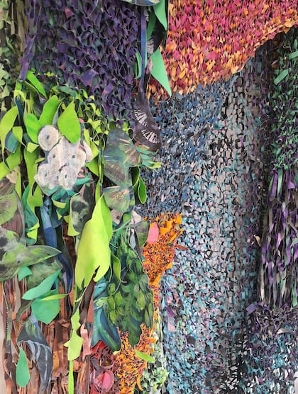 Detalle de la obra de Mariana Allievi