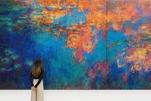 Los Nenúfares de Monet, en clave píxel y 22 colores: lo nuevo del chino Ai Weiwei en Londres