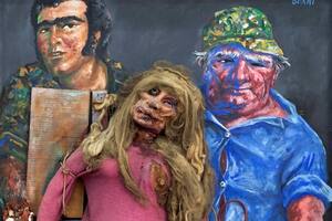 Detalle de "La Torturada" (1976), de Antonio Berni