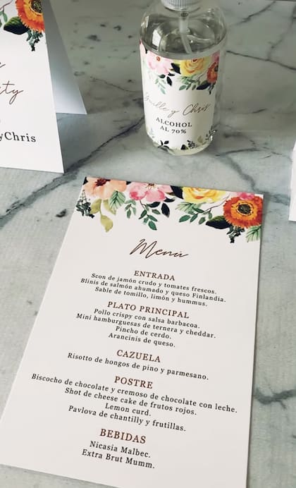 Detalle de las exquisiteces que se sirvieron durante la fiesta.