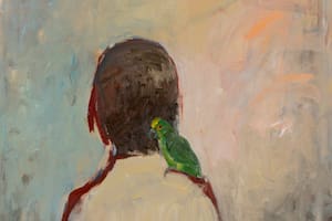 Mercedes Larreta condensa lo mínimo y vibrante del paisaje en sus pinturas