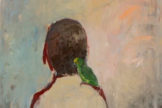 Mercedes Larreta condensa lo mínimo y vibrante del paisaje en sus pinturas