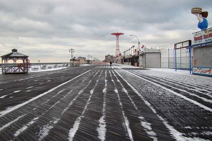 Detalle de una de las fotografías Sin título exhibidas en "Jacobo Fiterman. También fotógrafo"