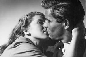 Detalle de una fotografía de George Friedman de 1955, exhibida en la muestra que le dedica el Malba