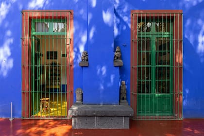 Detalles de la obra de Frida en su casa museo