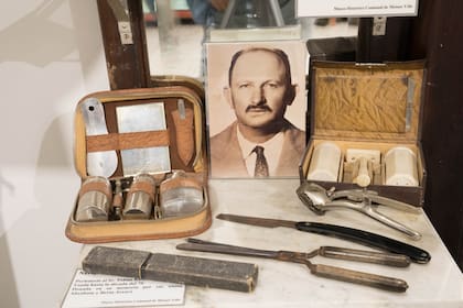 Detalles de la vida cotidiana de Moisés Ville en el Museo Histórico, Comunal y de la Colonización Judía Rabino Aaron Halevi Goldman.