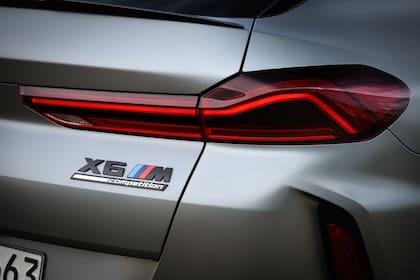 Detalles del BMW X6 M Competition