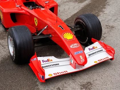 Detalles del Ferrari F2001 chasis 211 (RM Sotheby´s)