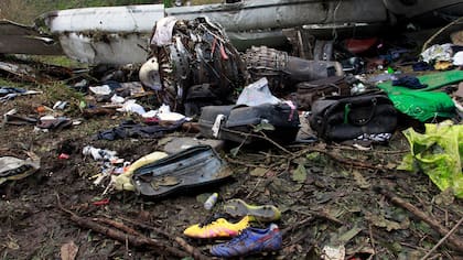 El avión llevaba al plantel de Chapecoense hacia Medellín, donde debía disputar la final de la Copa Sudamericana