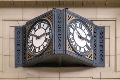 Detalles puestos a tono en la estación.