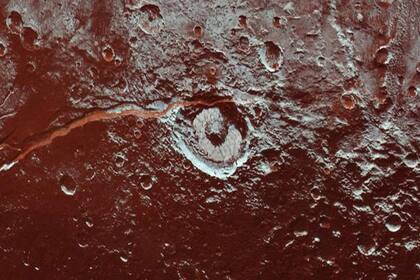 Detección de amoníaco en una zona del planeta Plutón