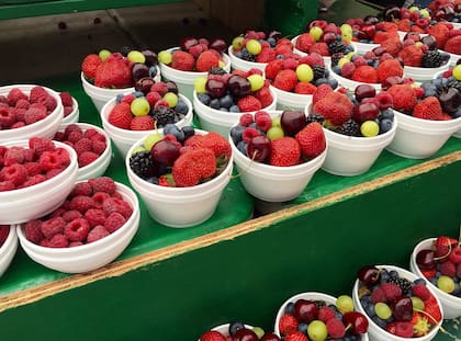 Detectaron 14 pesticidas diferentes en las moras (Imagen ilustrativa)