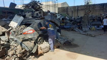 Detectaron un importante desarmadero ilegal en Tucumán