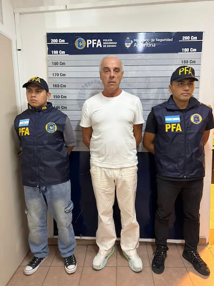 Detención de Claudio Uberti