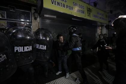 Detenidos tras los incidentes