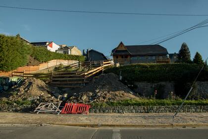 Deterioro del Centro Cívico, en San Carlos de Bariloche