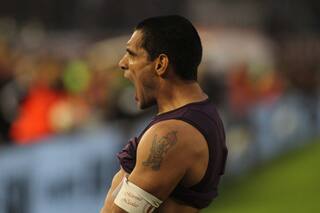 Por qué Pepe Sand utilizó un “corpiño” en la final del torneo de Transición