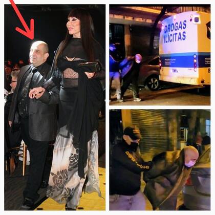 Detuvieron a "Coco", el exchofer de Moria Casán ( Foto: Gentileza TWITTER Pampa Mónaco)