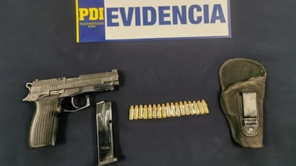 Detuvieron a un policía argentino que intentó cruzar a Chile con una pistola