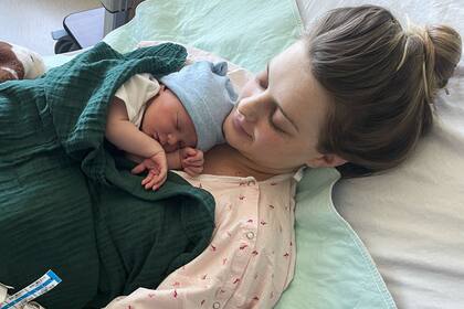 Dewey Lester Bennett IV nació sano el 9 de octubre a las 23.45 hs con un peso de 8 libras (Fuente: Sarasota Memorial Health Care System)