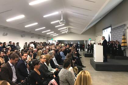 El acto de asunción del nuevo rector de la Di Tella