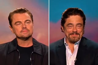 Leo DiCaprio y Benicio del Toro hablaron de su fanatismo por Messi y sorprendieron