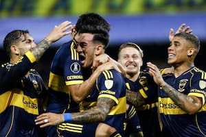 Boca le gana a Barcelona por la Copa Libertadores: centro de Blanco, cabezazo de Di Lollo