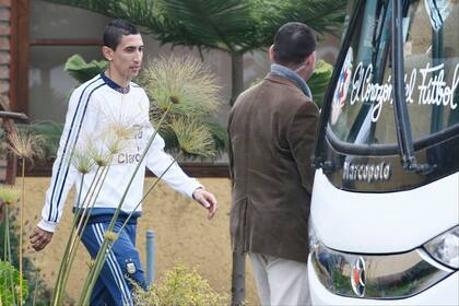 Di María revive poco a poco en el seleccionado argentino; lo quiere Barcelona