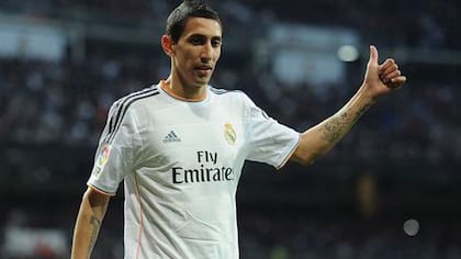 Ángel Di María jugó entre los años 2010 y 2014 en el Real Madrid