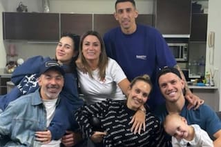 Di María publicó una foto y todos se sorprendieron por la reaparición del Pocho Lavezzi